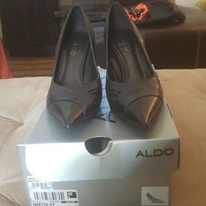 Aldo Black Heels 3 inch